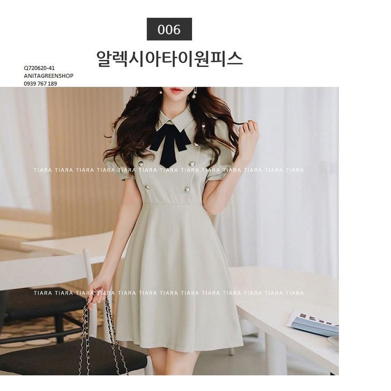 Q720620 ĐẦM SƠ MI XÒE DỄ THƯƠNG
