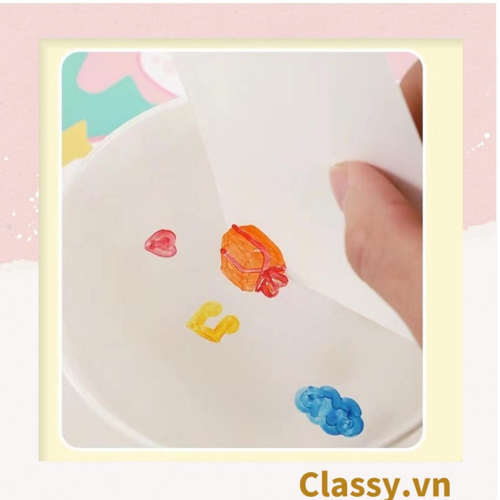 Bút lông nhiều màu sắc Classy vẽ nổi trên mặt nước dùng làm phụ kiện học tập, đồ chơi giải trí cho bé PK1094
