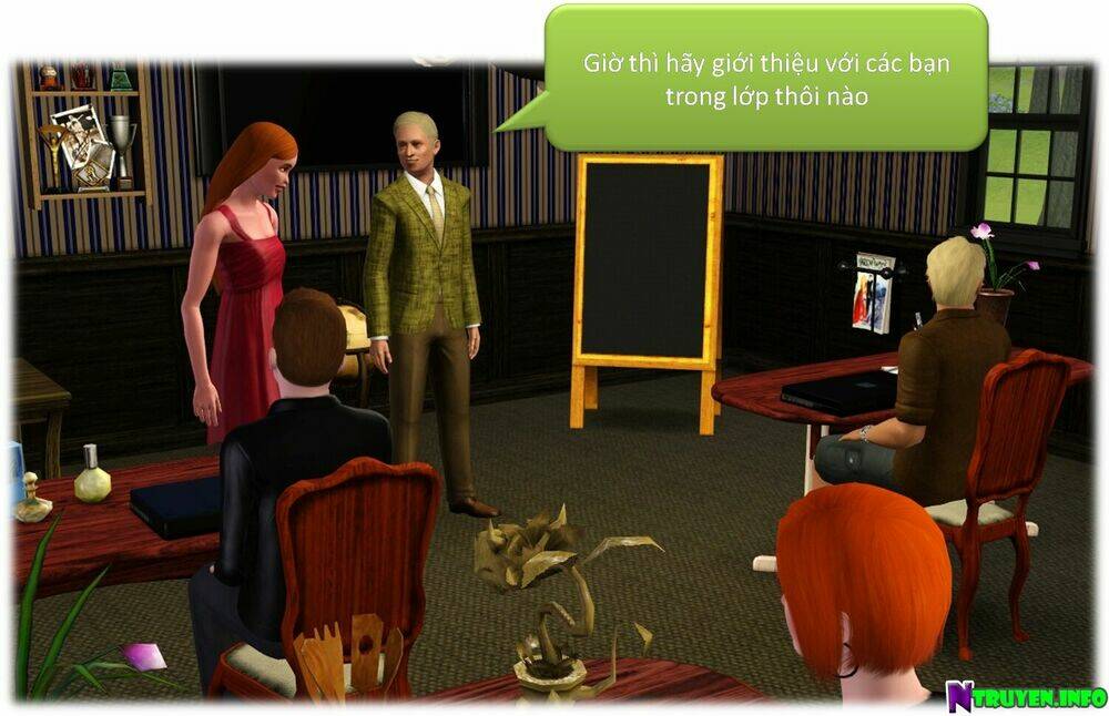 truyện sims - bí mật màu xanh chapter 1 49