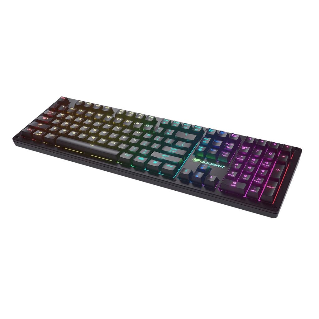 Bàn phím cơ Gaming Cougar Puri RGB, Độ bền 50 Triệu lần bấm, Mới 100% Fullbox. Hàng chính hãng