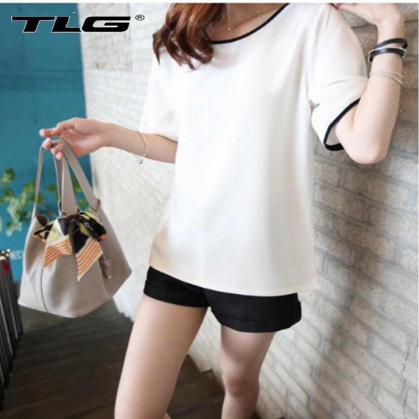 ️️ Áo thun nữ ngắn tay phong cách Hàn Quốc TLG 206352