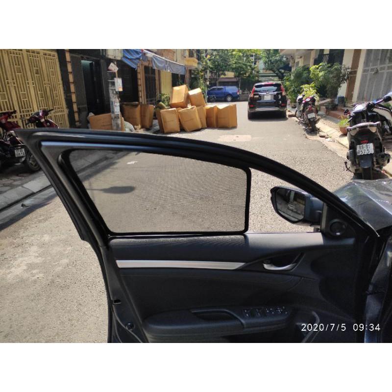 Che Nắng Nam Châm Xe Civic đời 2007 đến 2022 Rèm Che Nắng Ô tô Loại 1 Dày Dặn Nam Châm Hút Mạnh, Chuẩn Form Xe