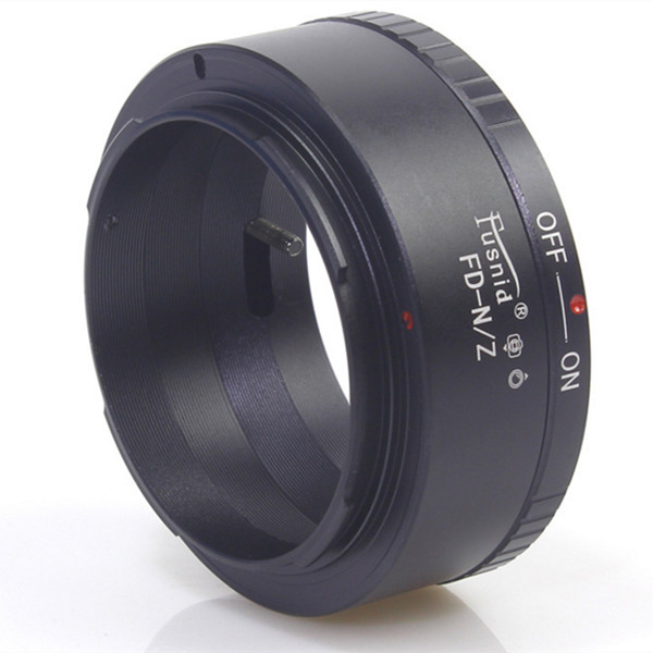 Vòng tiếp hợp ống kính kim loại - Ống kính Canon FD có thể thích ứng với Máy ảnh full frame ngàm Nikon Z