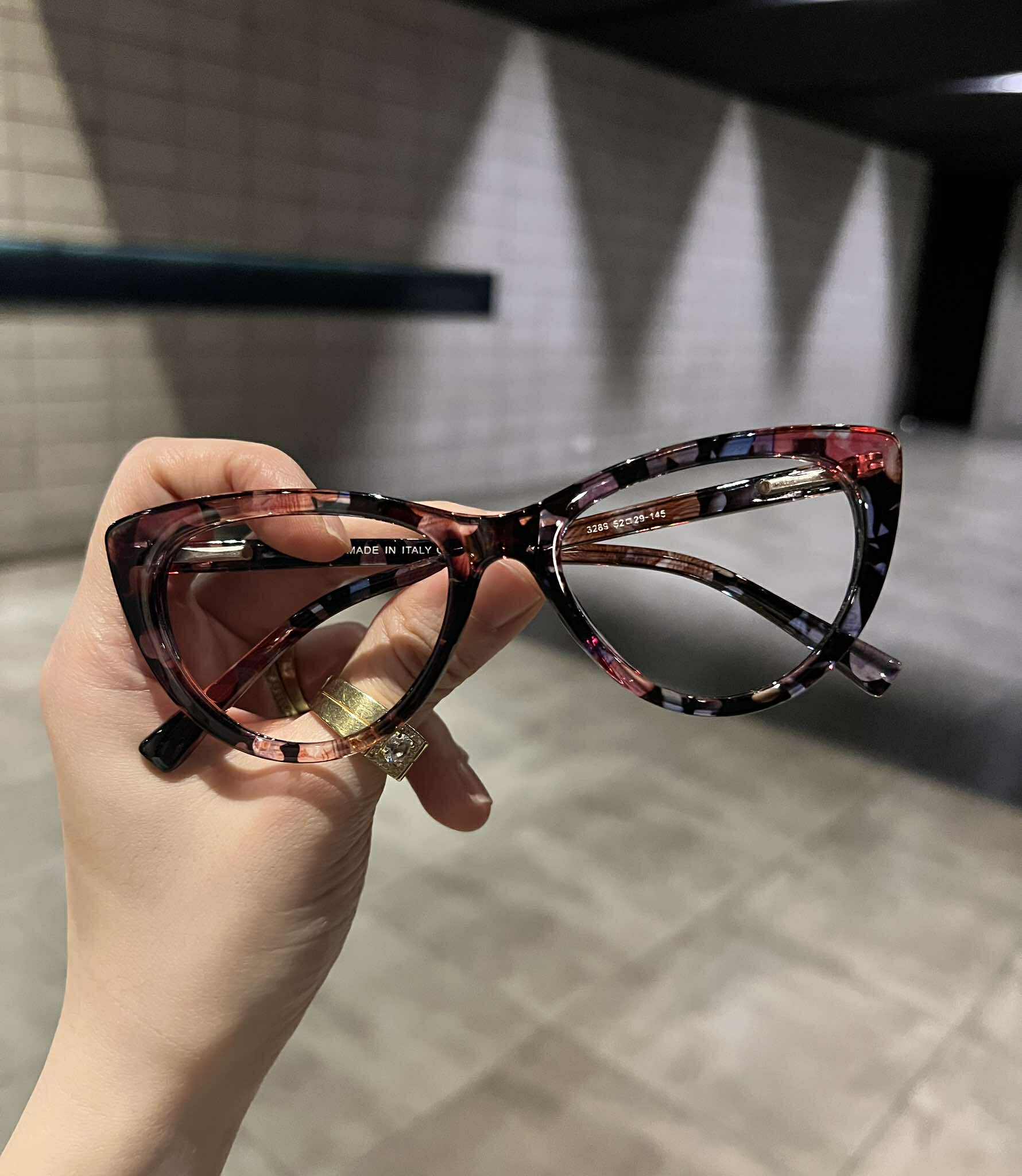 Kính Mắt mèo thời trang ulzang màu sắc nổi bật cho nữ