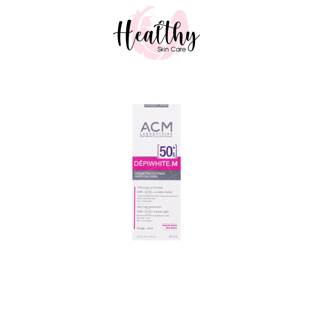 Kem Chống Nắng Giảm Nám &amp; Sạm Da ACM Depiwhite M Protective Cream SPF50+ 40ml