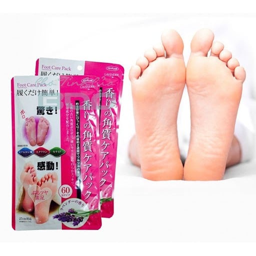 Túi Ủ Tẩy Tế Bào Chết Da Chân Hương Lavender To-Plan Foot Care Pack (2 Gói)