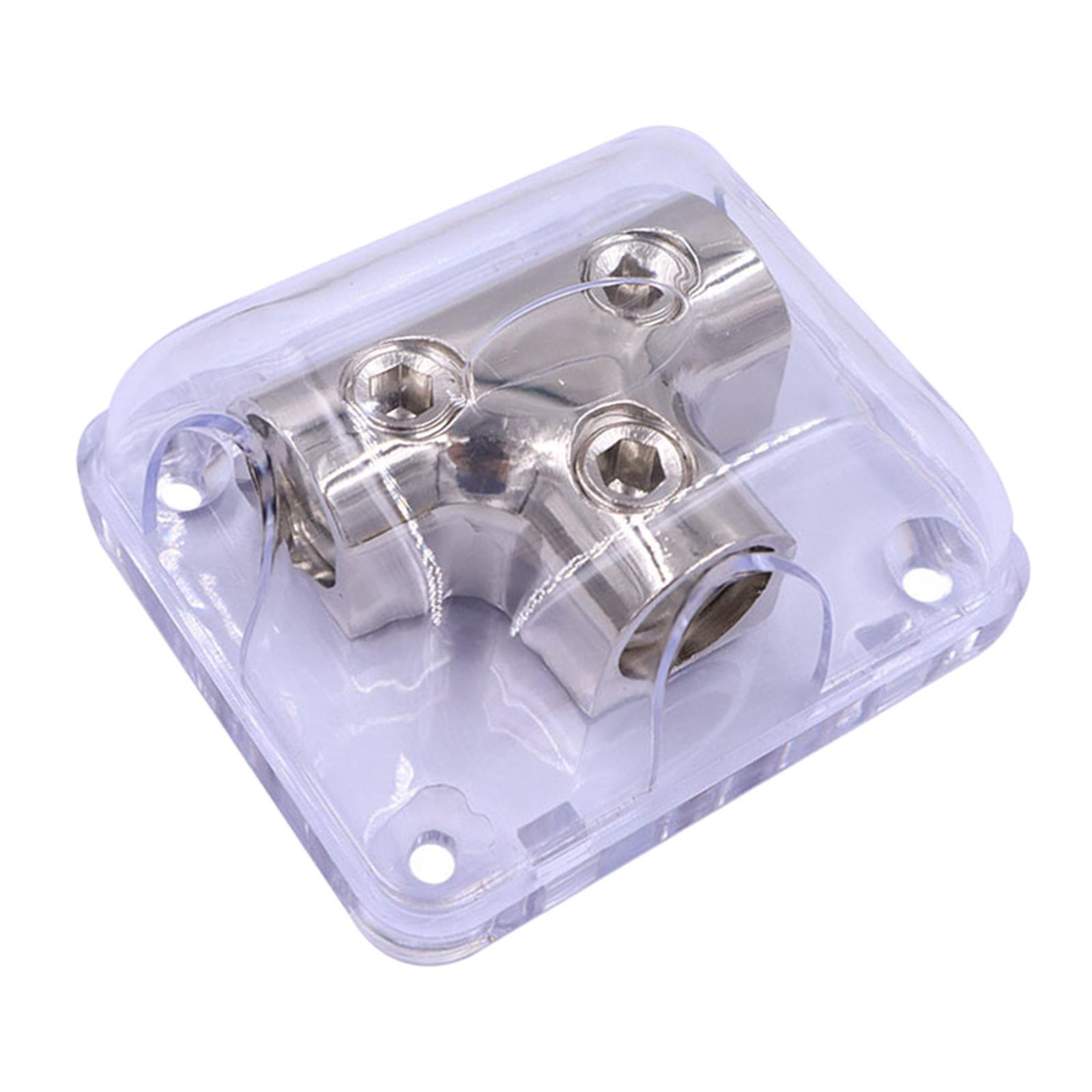Power Distribution Block 2 Way Audio Splitter Fit for
