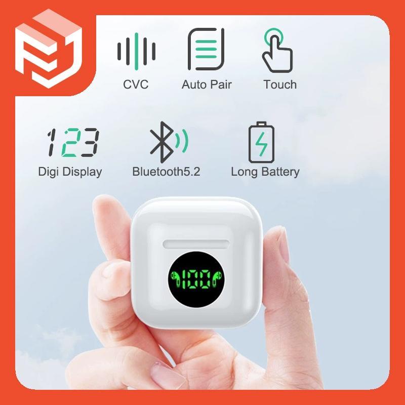 Tai Nghe Nhét Tai Không Dây Kết Nối Bluetooth Có Màn Hình Kỹ Thuật Số