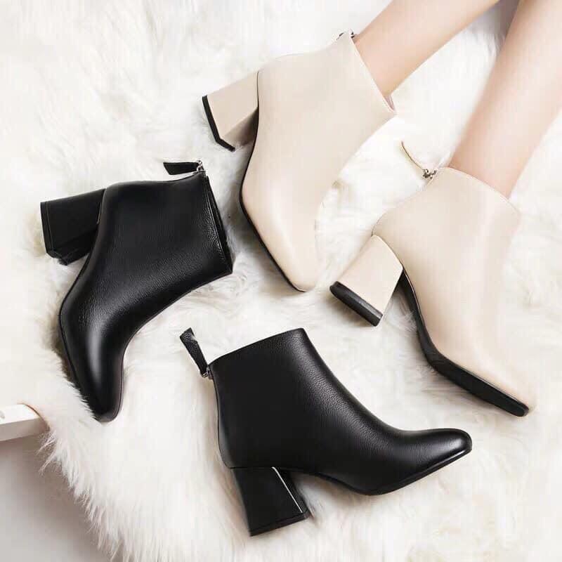 Bốt nữ, giầy nữ thấp cổ Ladyyyy - PKT fashion