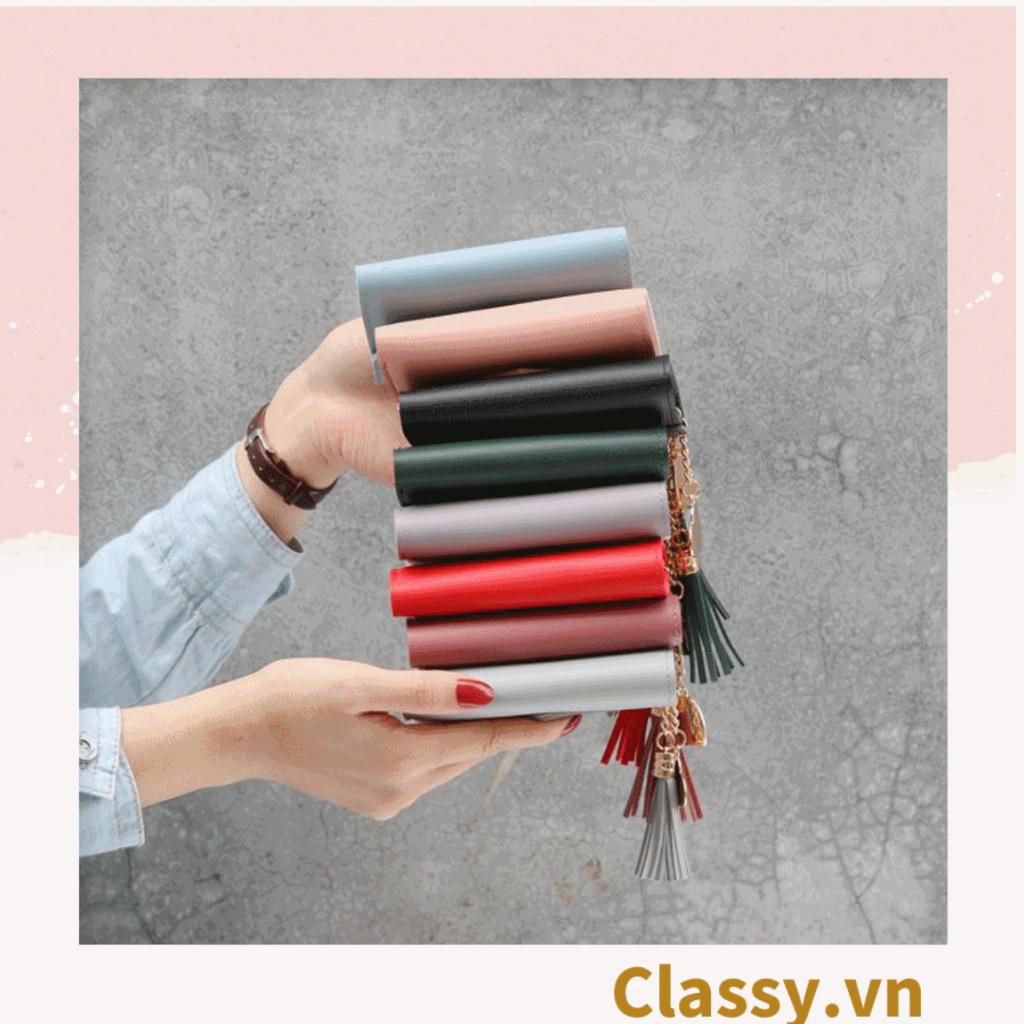 Ví nữ Classy mini cao cấp ngắn cute dễ thương nhỏ gọn bỏ túi thời trang