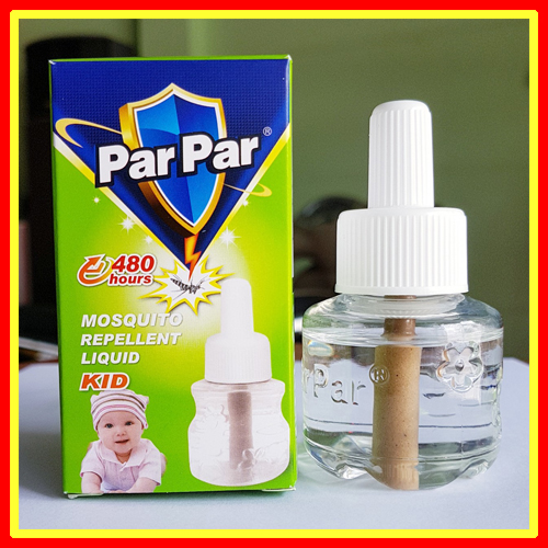 Combo 10 lọ tinh dầu đuổi muỗi PAR-PAR sử dụng thay thế cho ĐÈN và MÁY ĐUỔI MUỖI