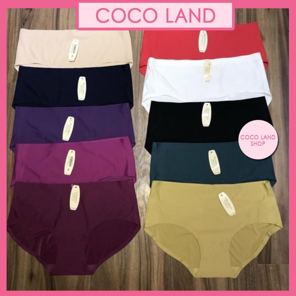 Quần lót nữ su đúc - 10 chếc Lụa mềm mịn, kháng khuẩn, mặc trong váy mềm mịn quyến rũ