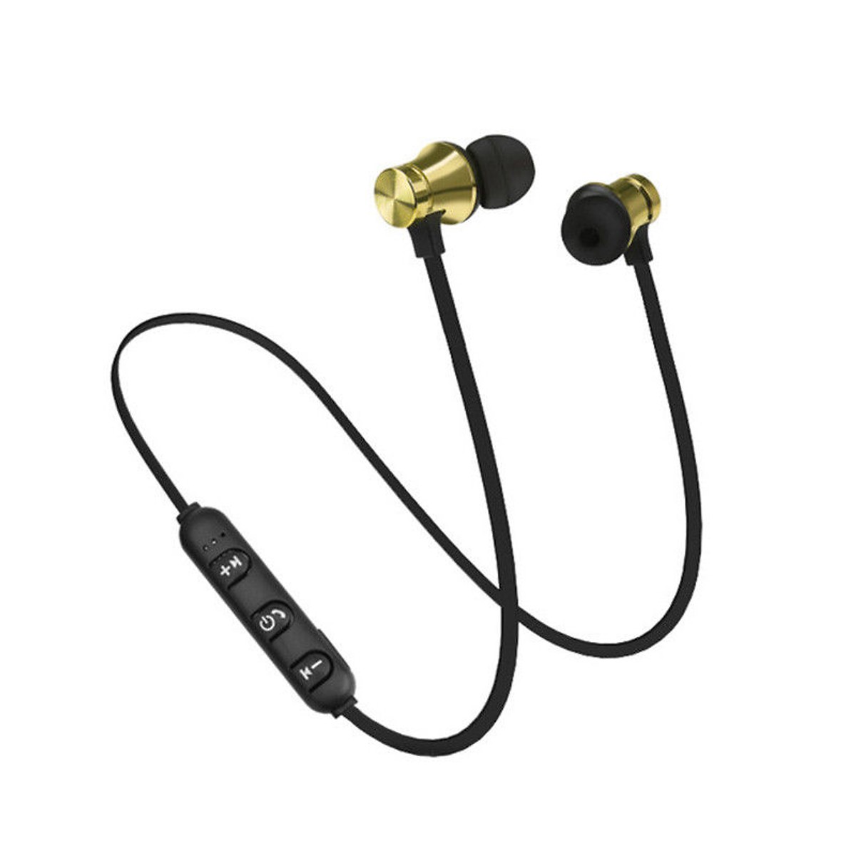 Tai Nghe Bluetooth Nhét Tai Có Dây XT-11 + Tặng Hộp Quẹt Bật Lửa Bay Sử Dụng Gas Đá Cao Cấp (Màu Ngẫu Nhiên)