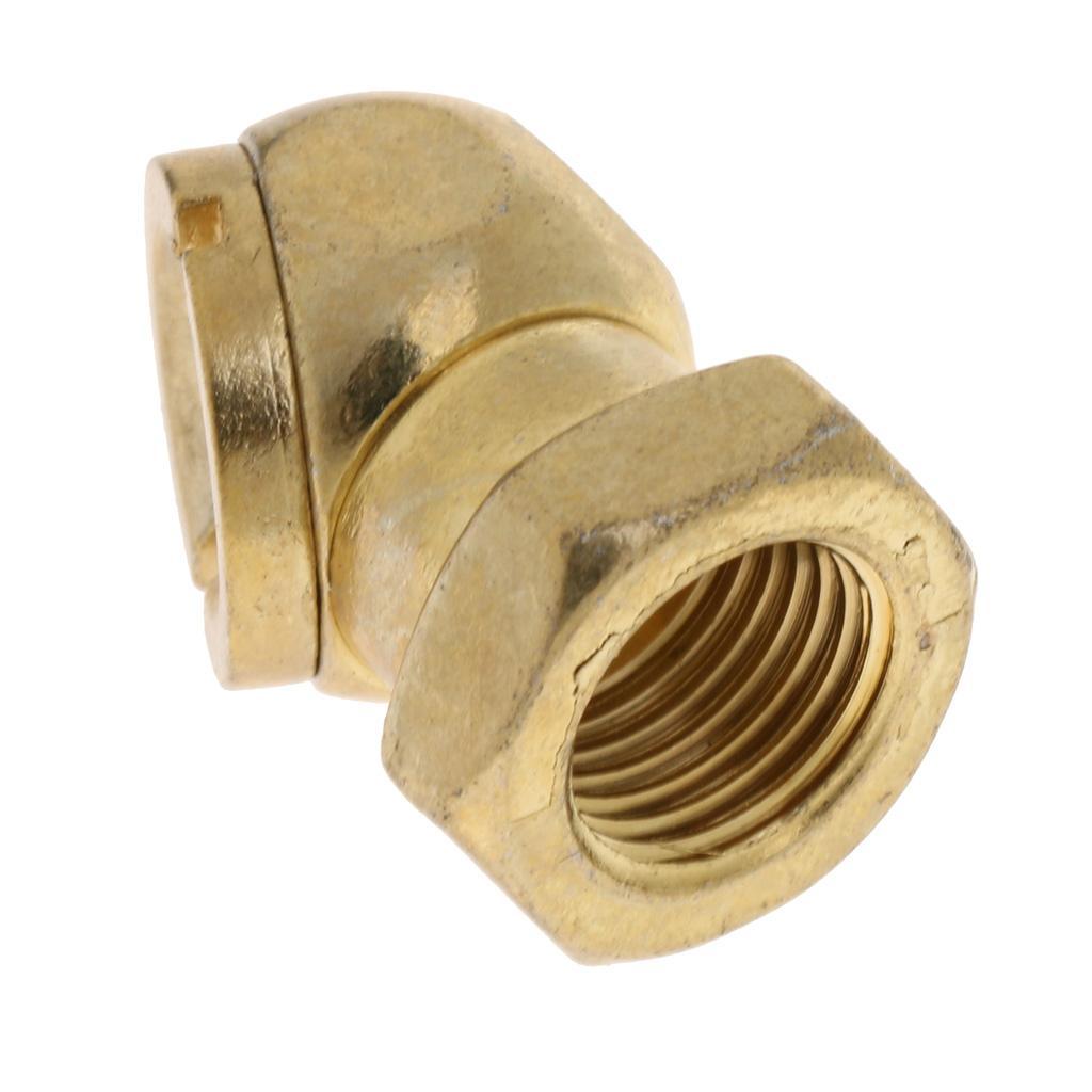 Solid Car Tyre Tire Inflation Nozzle Air Blow Gun Tip Accessory Zinc Alloy