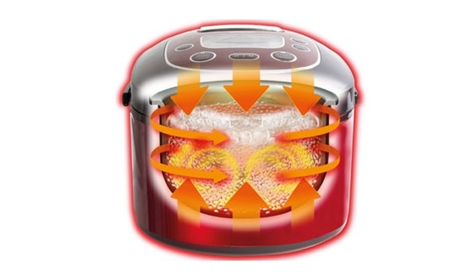 Nồi cơm điện cao tần Sharp 1.8 lít KS-IH191V-BK công nghệ IH làm nồi nóng tự động