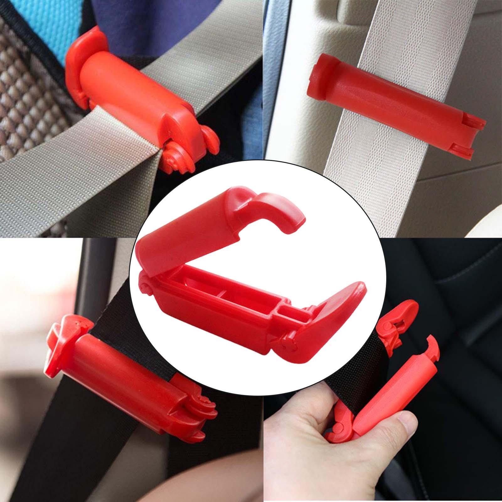 Car Seat Safety Clip Buckle Heavy Duty Comfortable Seat Belt Buckle Adjuster