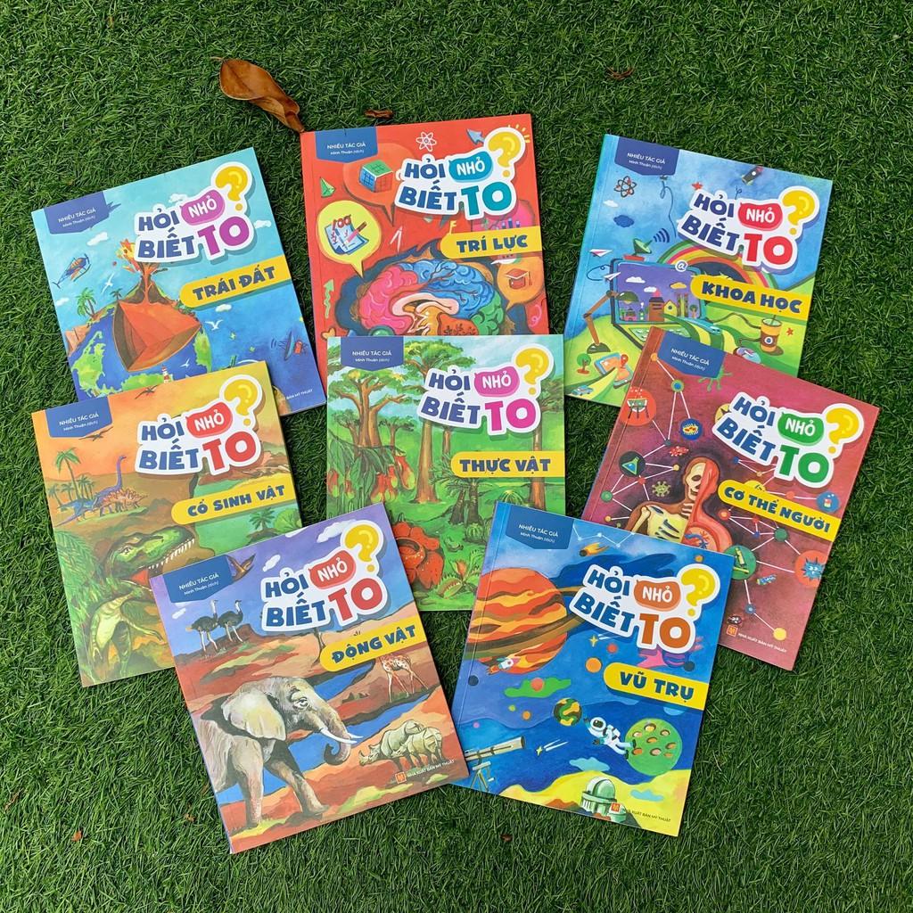 Combo Hỏi Nhỏ Biết To - Trọn Bộ 8 Cuốn - Bản Quyền