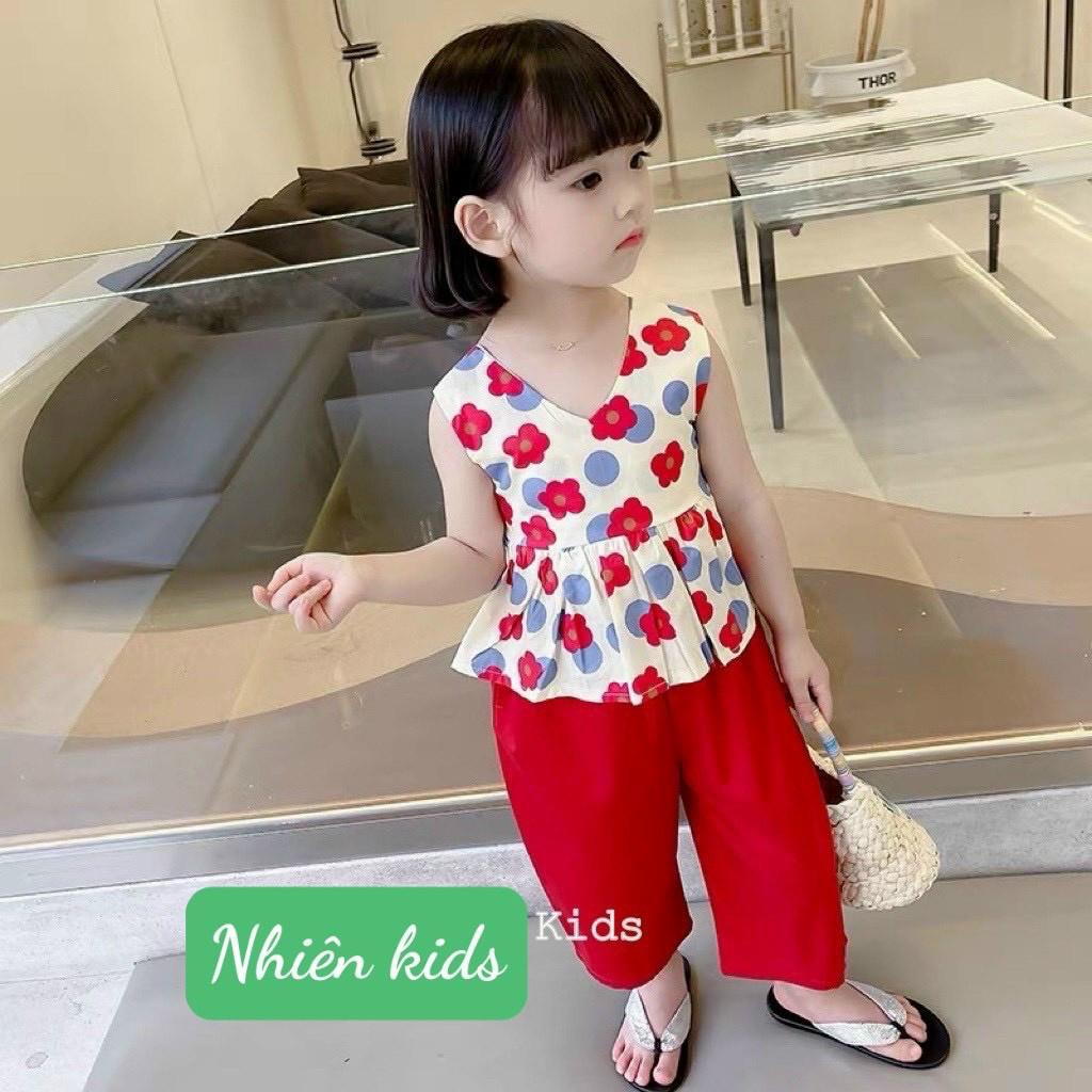 SÉT ÁO HOA PHỐI QUẦN ALIBABA SIÊU CUTE