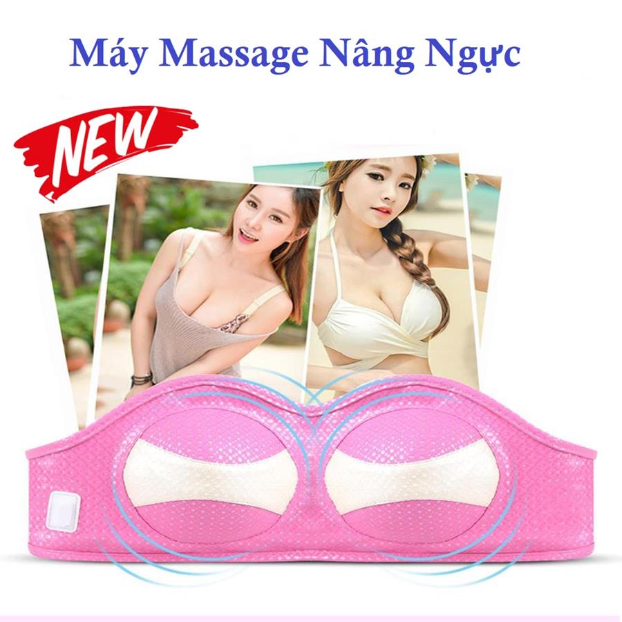 Máy Massage Nâng Ngực Chất Liệu Da PU Không Gây Kích Ứng, Nguồn Điện Ra 12V An Toàn, Massage Xoay 360 Độ, Tia Hồng Ngoại Giúp Tăng Vòng 1, Săn Chắc Quyến Rũ.