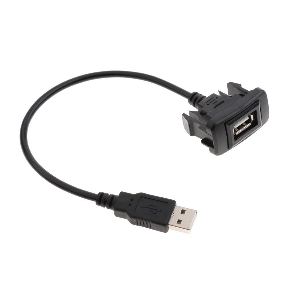 2 X USB Cable in Socket for  FORTUNER 2004-2012