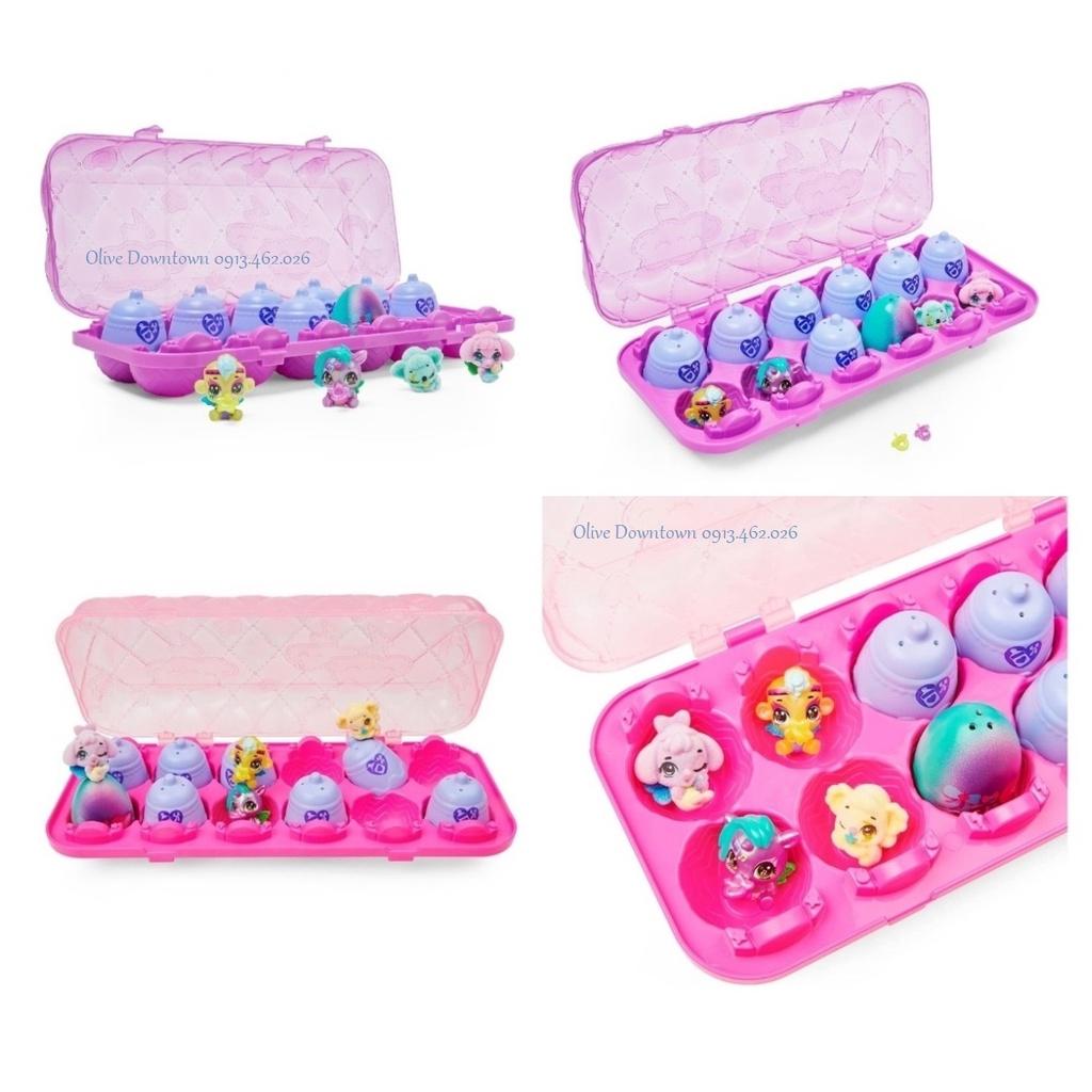 Khay 12 Trứng &amp; Thú Hatchimals Season10 SHIMMER BABIES