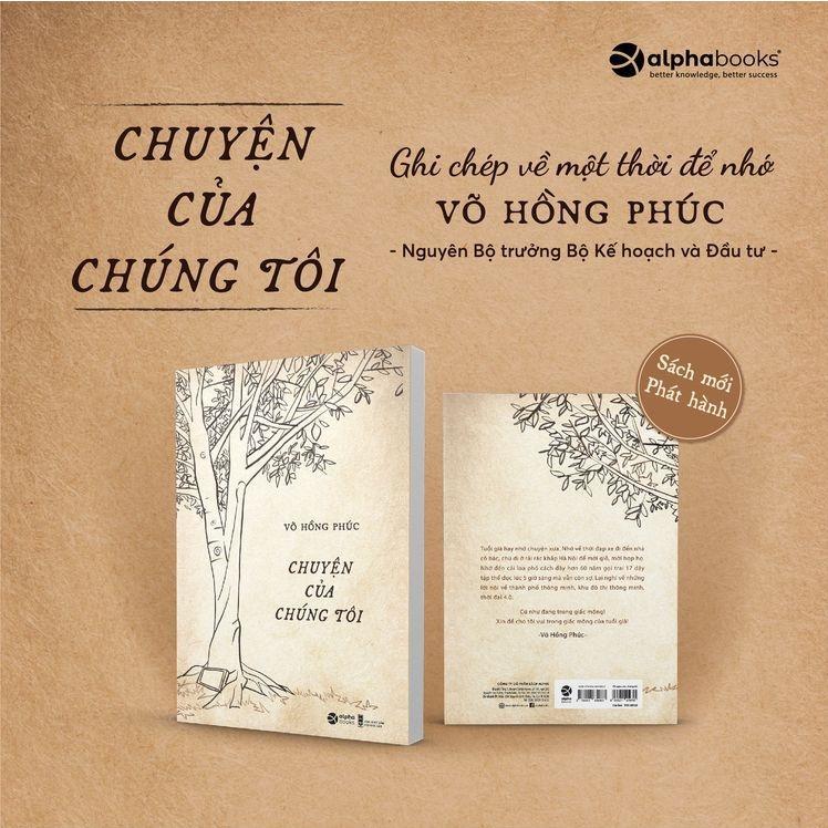 Sách Chuyện Của Chúng Tôi - Alphabooks - BẢN QUYỀN