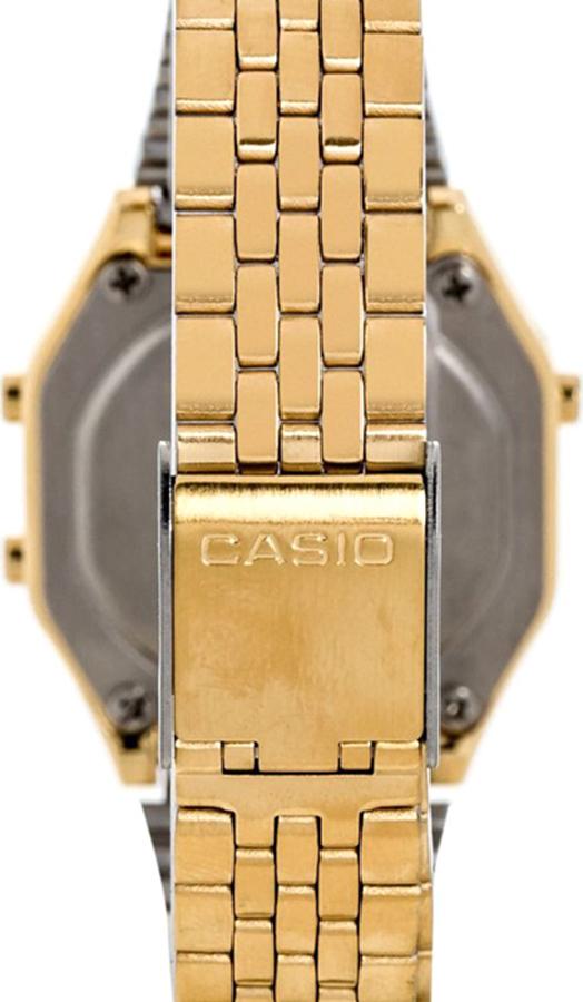 ĐỒNG HỒ CASIO LA680WGA-1DF Gold - Dây kim loại