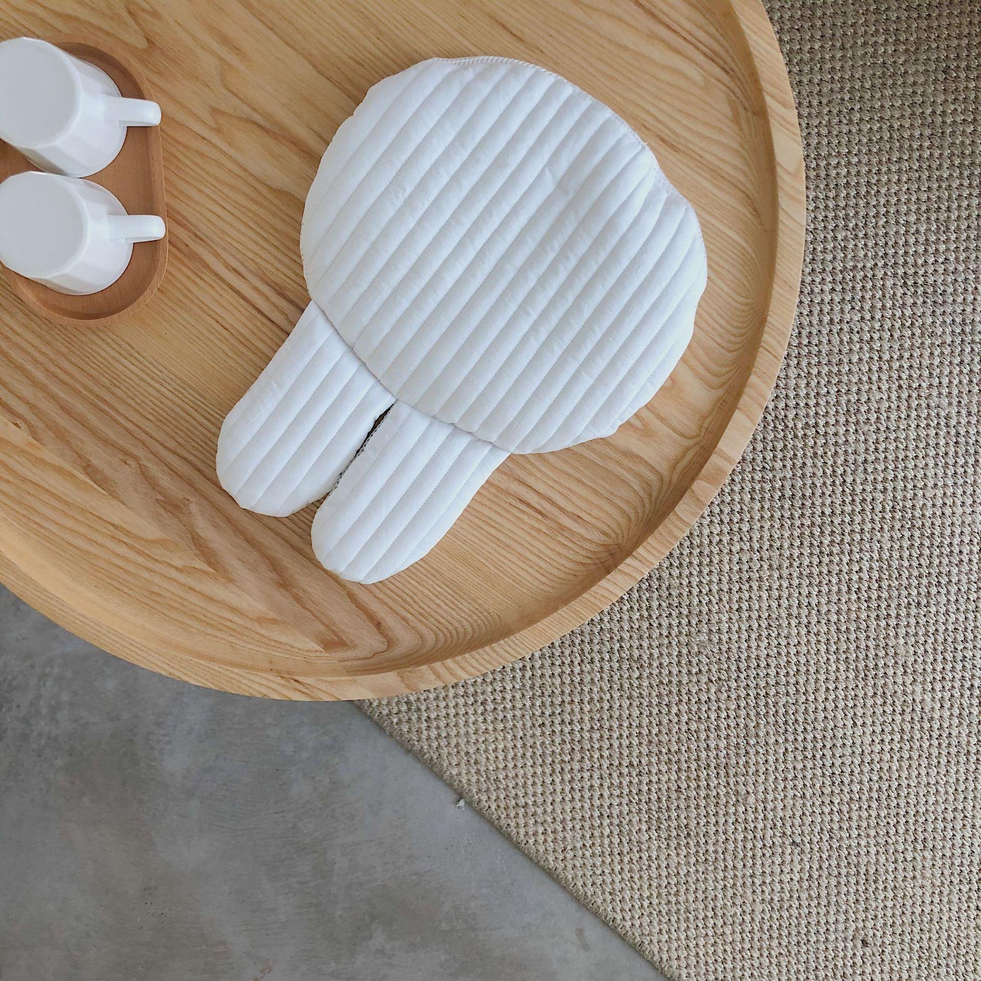Gối Cho Bé Hình Thỏ Hình Gấu Nhỏ Trẻ Em Trang Trí Phòng Bắc Âu Trang Trí Nhà Mềm Sofa Đệm Cũi Gối Thoáng Khí