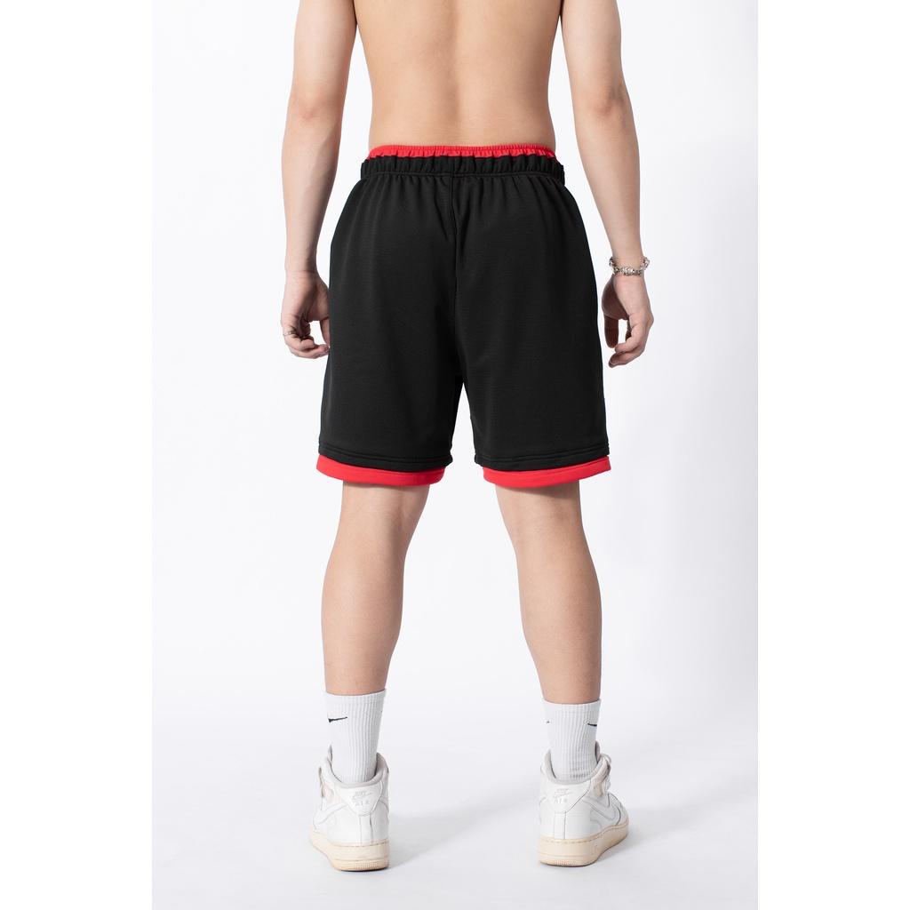 Quần short thun nam co giãn, thoải mái LADOS - LD4082 form rộng, dây rút, chạy bộ, tập gym