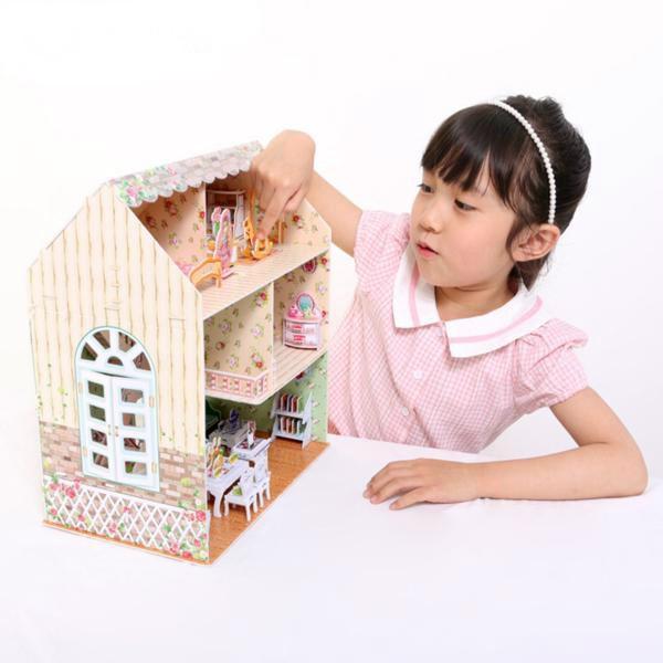 Mô hình giấy 3D - Nhà búp bê cổ tích - Dreamy Dollhouse - P645h