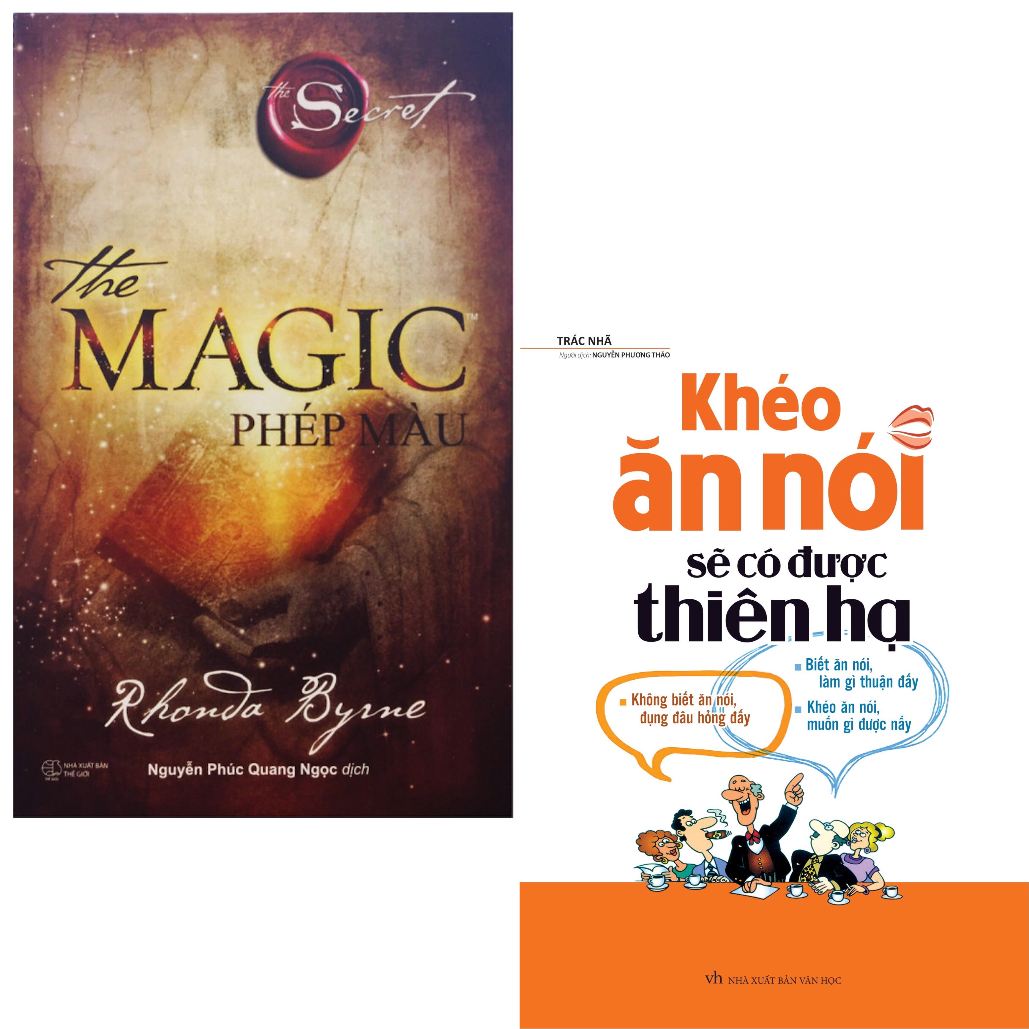 Combo sách Phép màu the magic + khéo ăn nói sẽ được thiên hạ