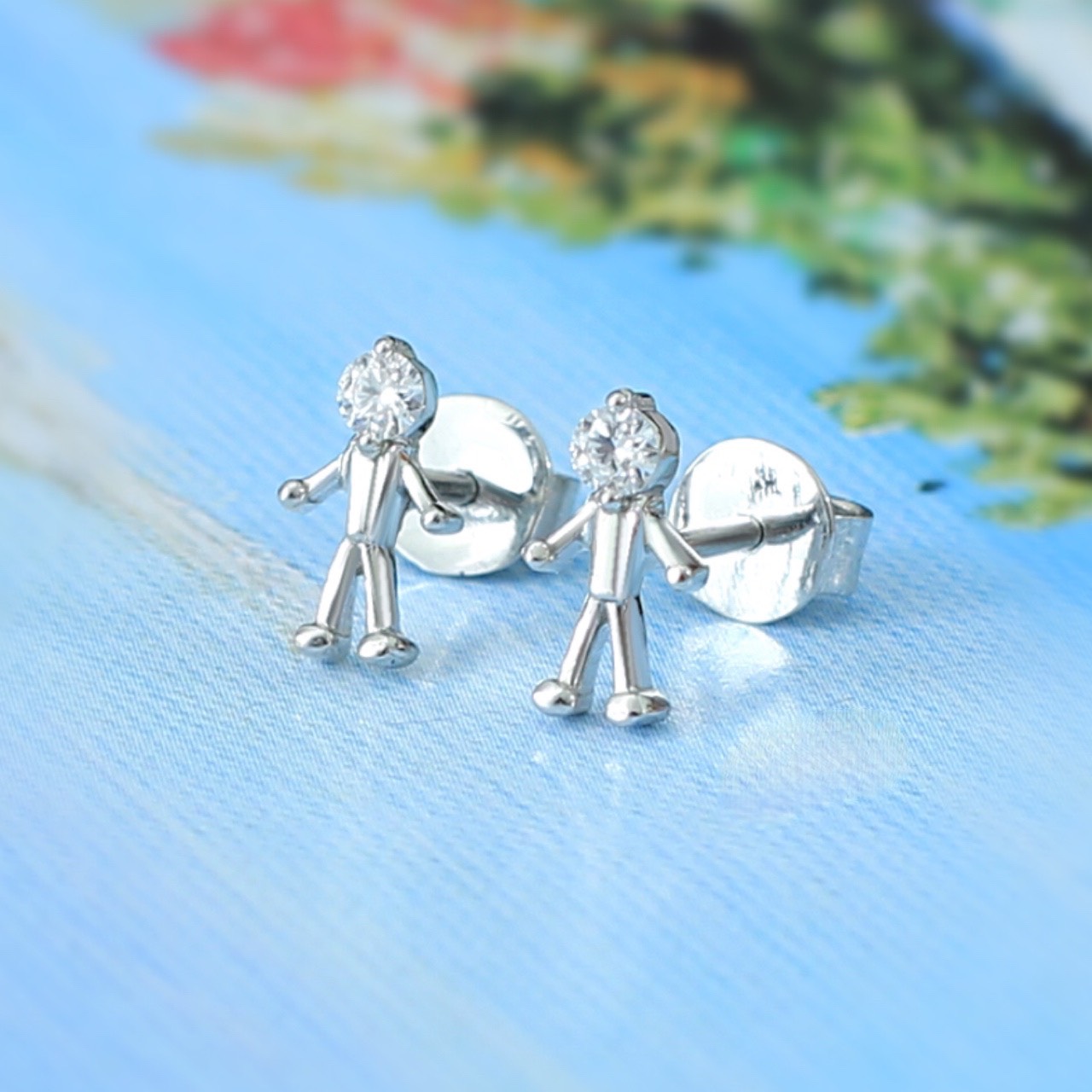 Hoa Tai Bạc JE1041 Jyme Jewelry