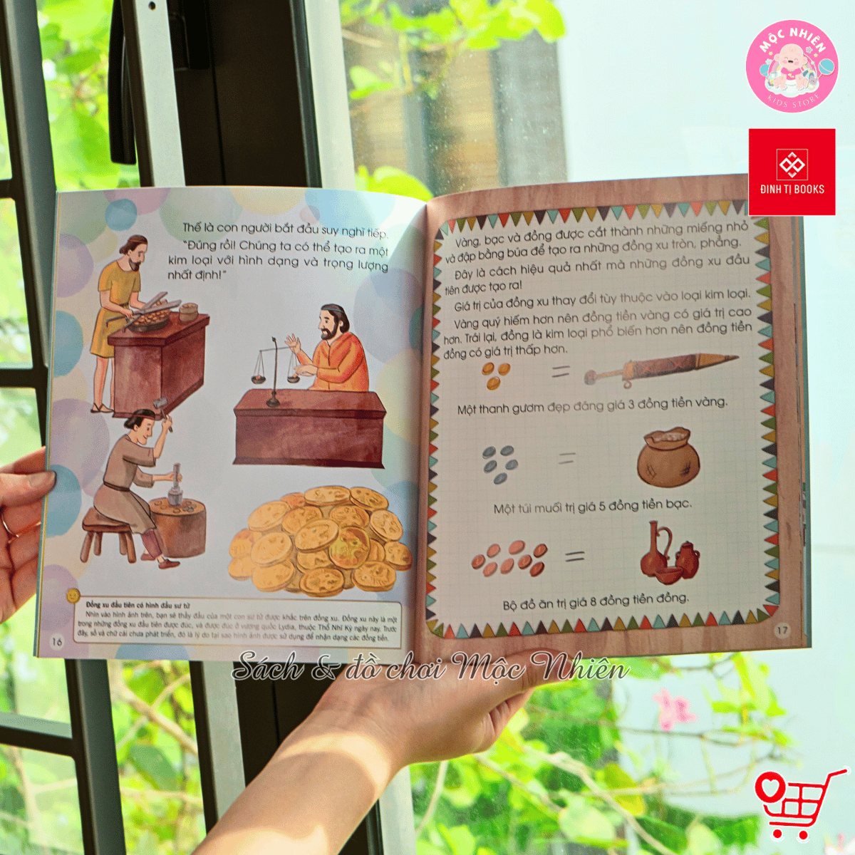 Sách - Kỹ năng quản lý tài chính đầu đời cho trẻ - Kiếm tiền thông minh, tiêu tiền đúng cách - Đinh Tị Books