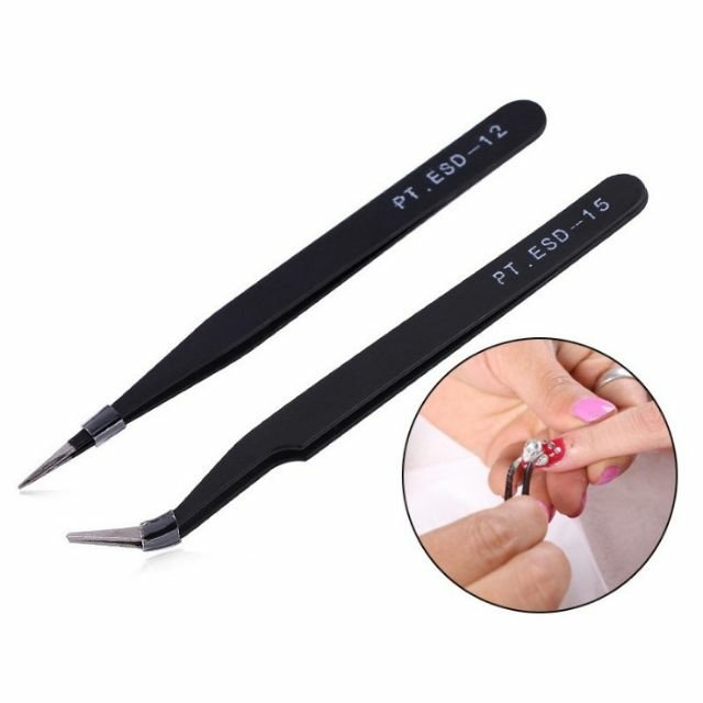 Nhíp gắp đá nail - Nhíp nail chuyên dụng cho dân làm móng