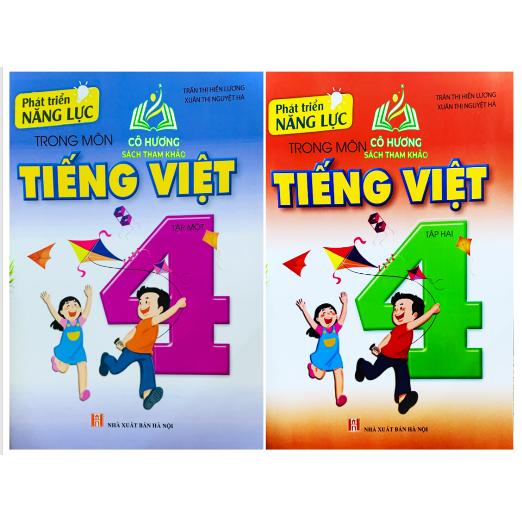 Sách - Combo Phát triển năng lực trong môn Tiếng việt lớp 4 - tập 1 + 2 - BT