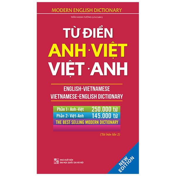 Từ Điển Anh.Việt - Việt.Anh (Tái Bản 2022)