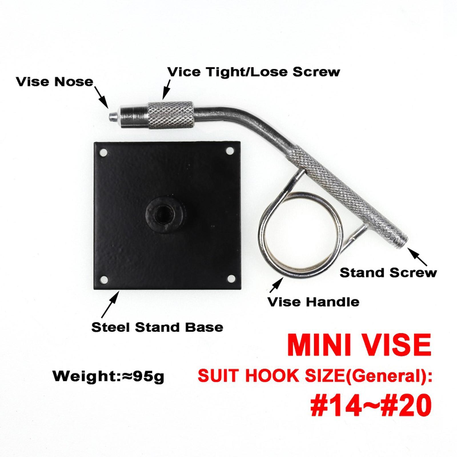 Fly Tying Vise Flies Tying Tool Adjustable Clamp DIY Maker Tool