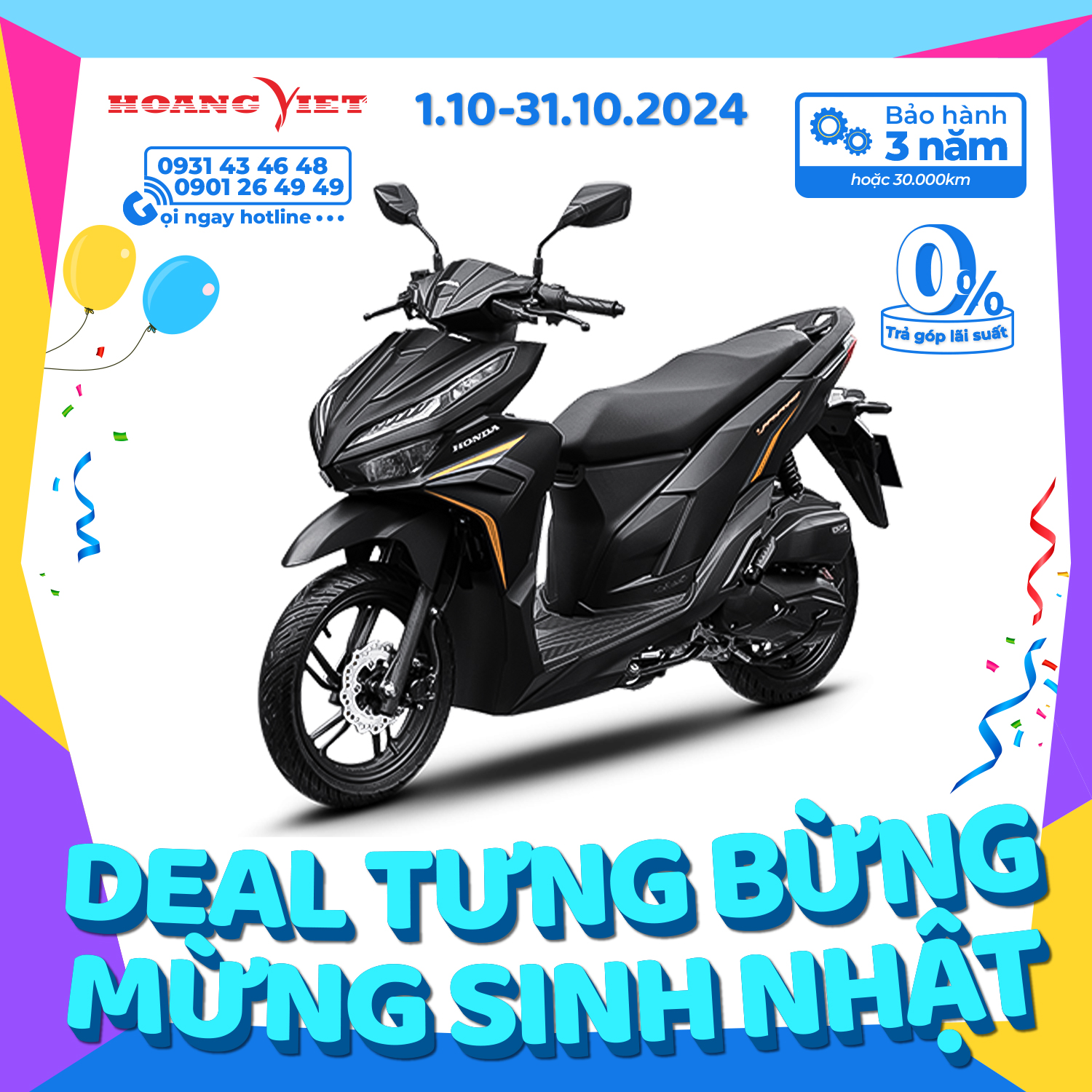 Xe Máy Honda VARIO 125 2024 - Phiên Bản Đặc Biệt