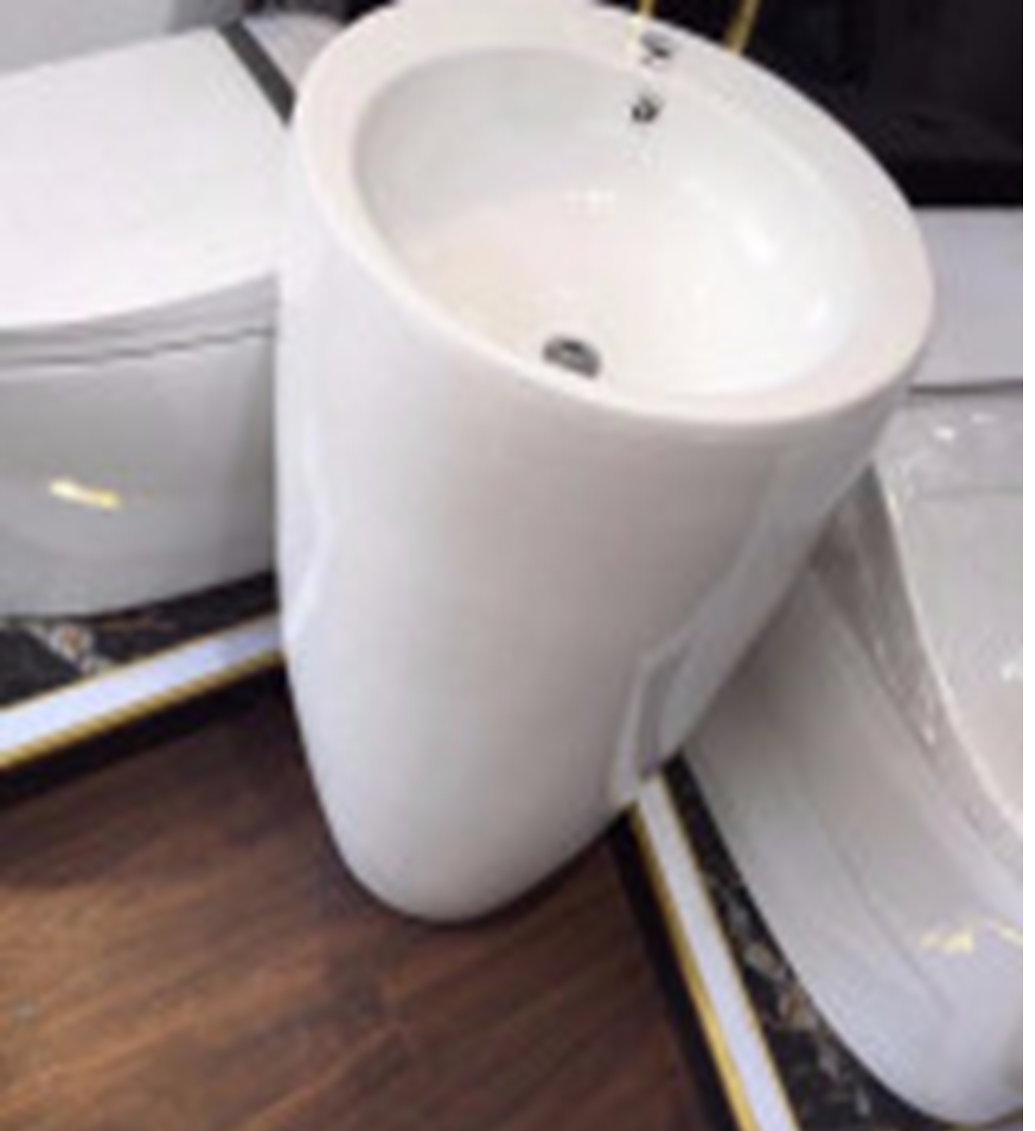 Chậu lavabo TRỤ TRÒN GROVES GRVL2085 (850x430x430)