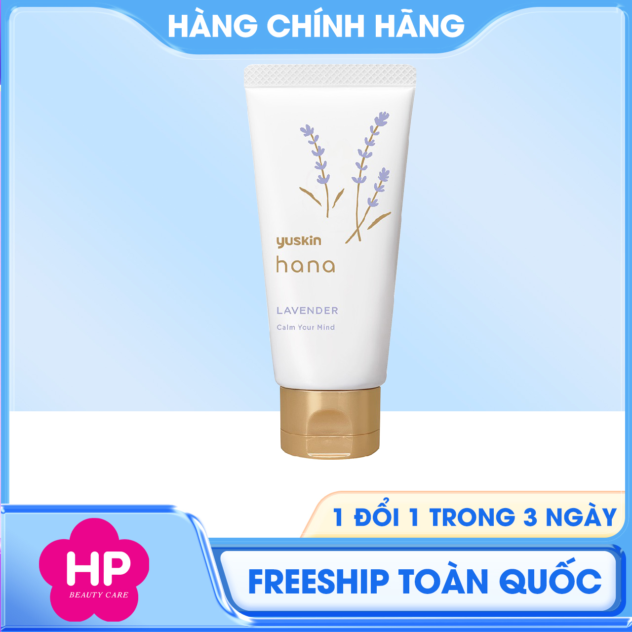 Kem Dưỡng Da Tay Yuskin Hoa Oải Hương Yuskin Hana Lavender (Tuýp 50 G)