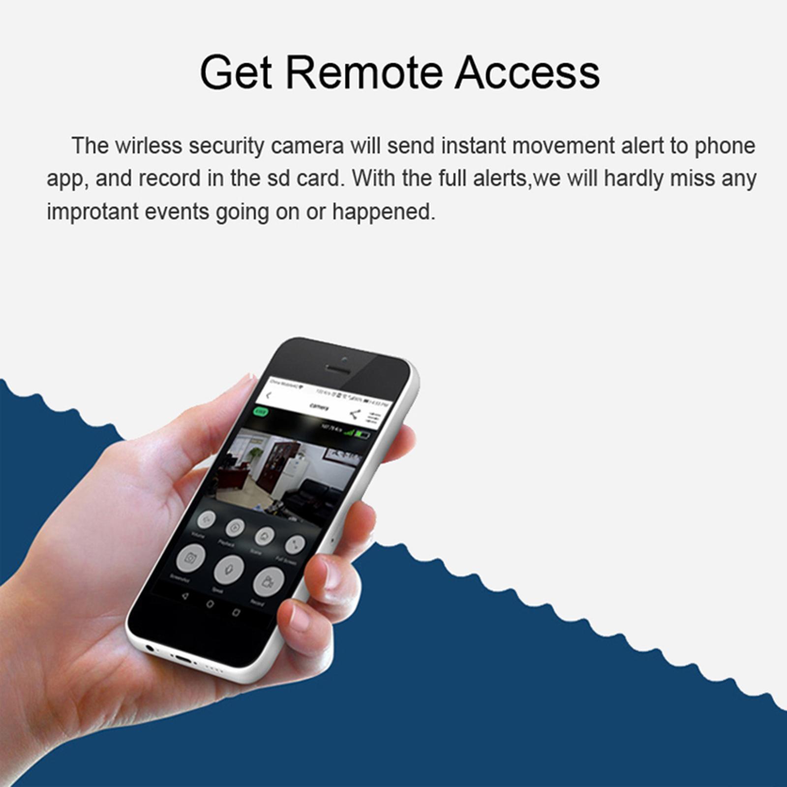 WiFi Camera Home 1080P Mini IP Wireless Remote Tracking