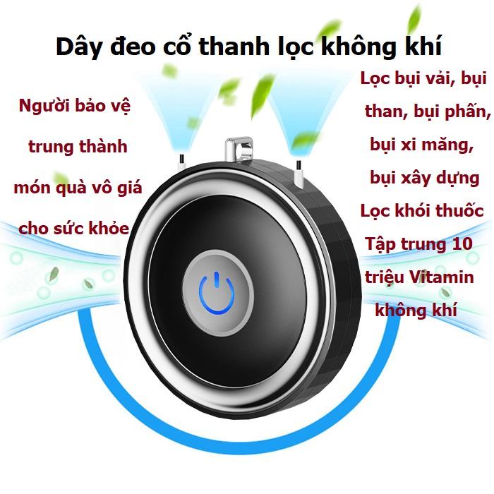 Máy tinh lọc không khí mini - Phiên bản đeo cổ, tập trung ion âm tăng cường năng lượng sống - người bảo vệ trung thành