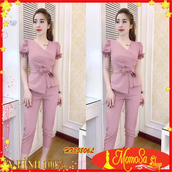 Đồ Bộ Nữ Thun Cát Hàn Thời Trang Có Size Lớn, Có Hình Chụp Thật Sản Phẩm