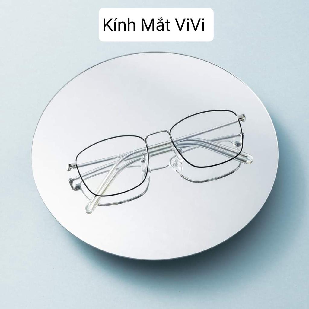 Gọng kinh cận ( gọng kính thời trang) gọng kim loai thanh mảnh đẻo cả ( Nam + Nữ) - nhận cắt : Cận - Viễn - Loạn