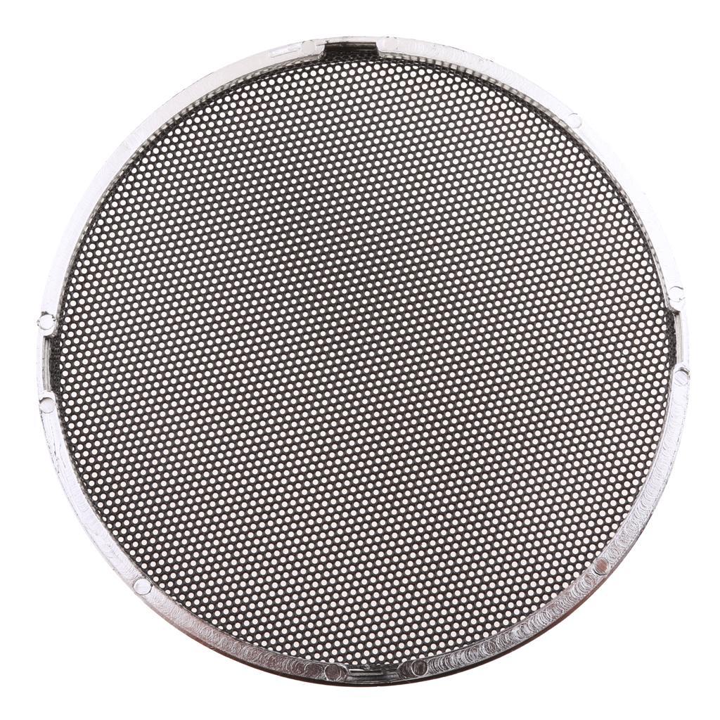 Mesh Car Speaker Subwoofer Grille Grill with 1 Rings 4 inch