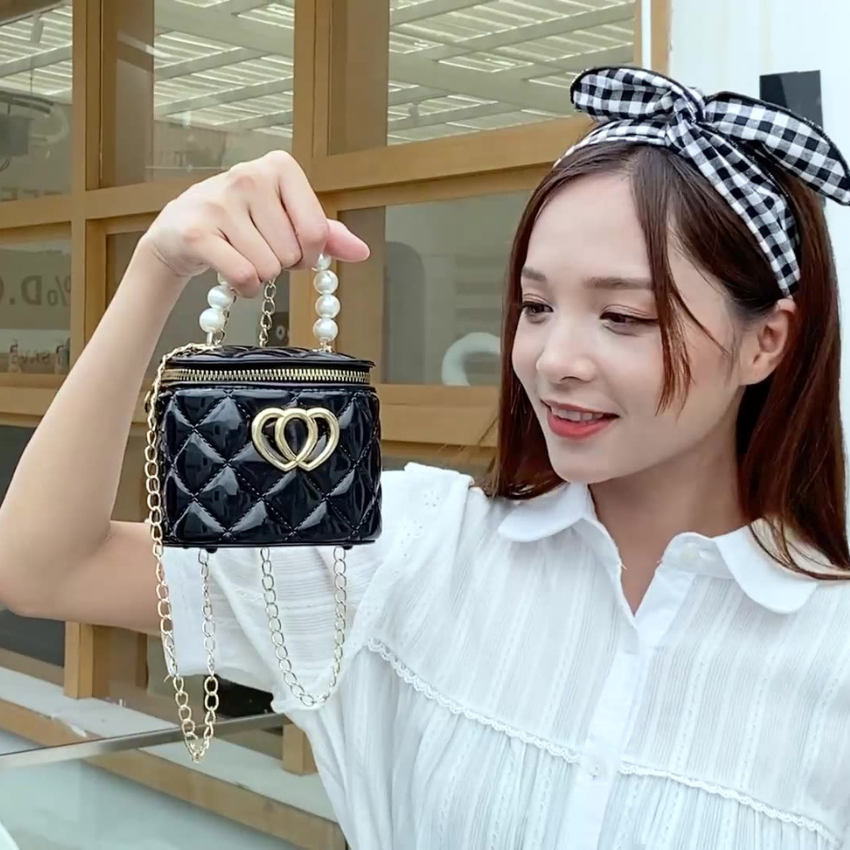 Túi mini đeo chéo nữ đẹp đi chơi cao cấp phong cách thời trang giá rẻ, túi hot trend có dây đeo chéo cực xinh TX076