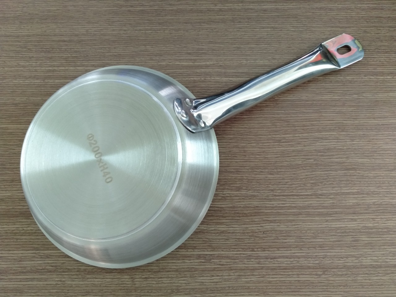 Chảo inox 3 đáy