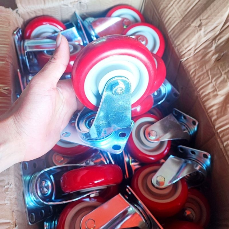 Xả kho lấy tương tác .. bánh xe đẩy hàng , bánh xe chịu lực nhựa cho tủ âm thanh sự kiện phi 10 có bi trục xoay giá 1 bánh