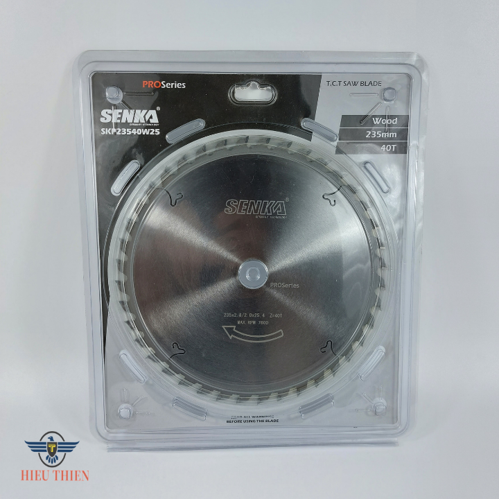 Lưỡi cắt gỗ hợp kim 235mm 40 răng SENKA
