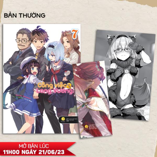 Công Việc Của Long Vương – Tập 7 – Tặng Kèm Bookmark  Postcard